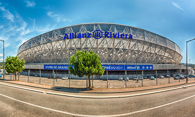Stade Allianz Riviera  - vue globale extérieure